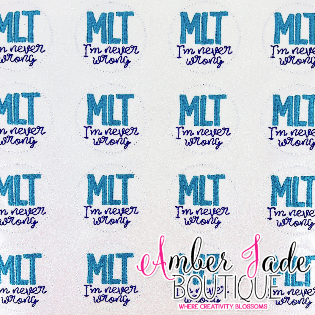MLT- I'm never wrong