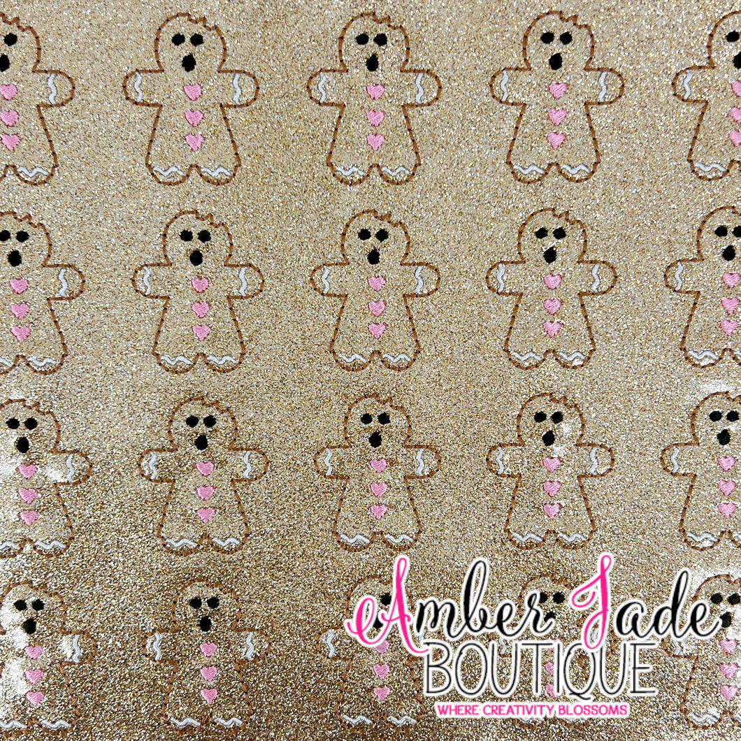 Gingerbread with Bite (Pink)