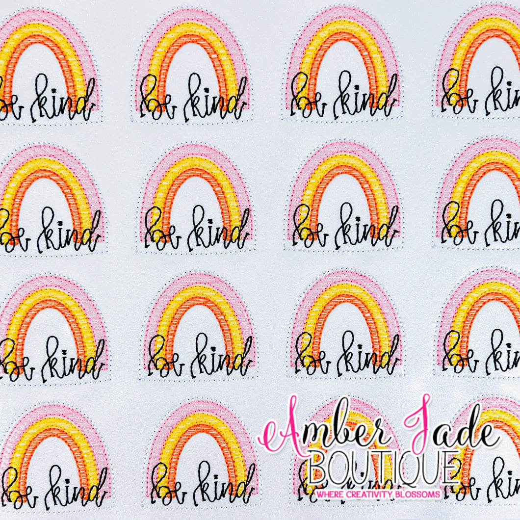 Be Kind Rainbow - Pink/ Yellow/ Orange