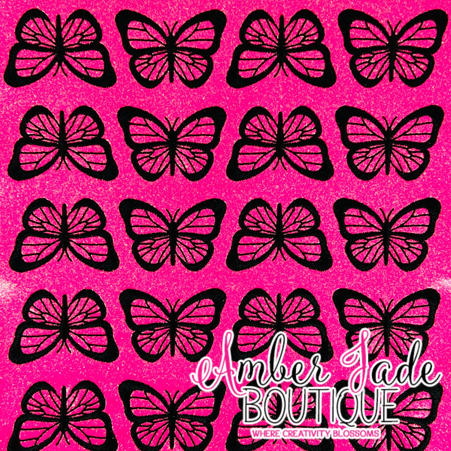 Monarch Butterfly (Neon Pink)