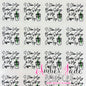 I Like My Books Spicy & My Coffee Icy- FULL SHEET